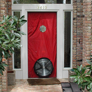 blower door testing